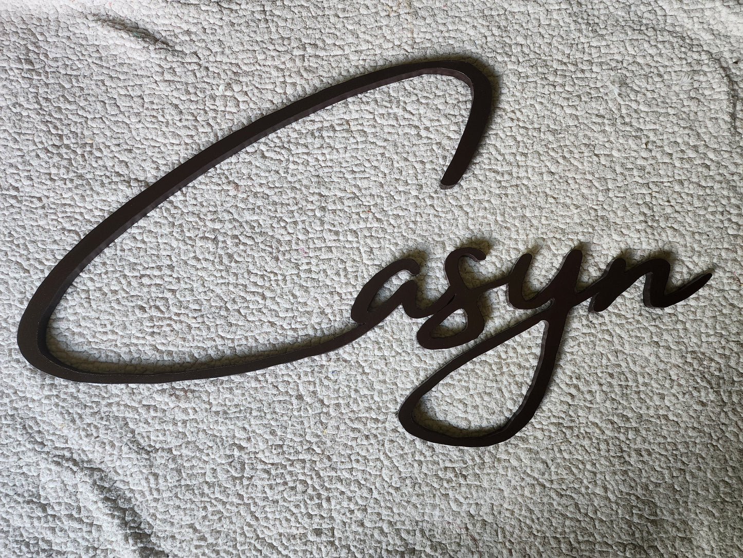 Floating Name Signs-Painted