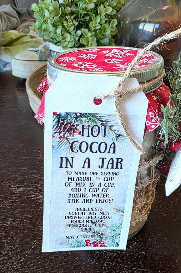 Gifts in a Jar-Hot Chocolate